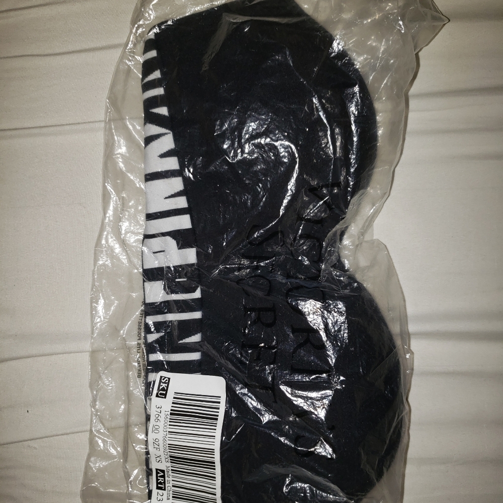 Victoria's Secret PINK XS logo bandeau bra